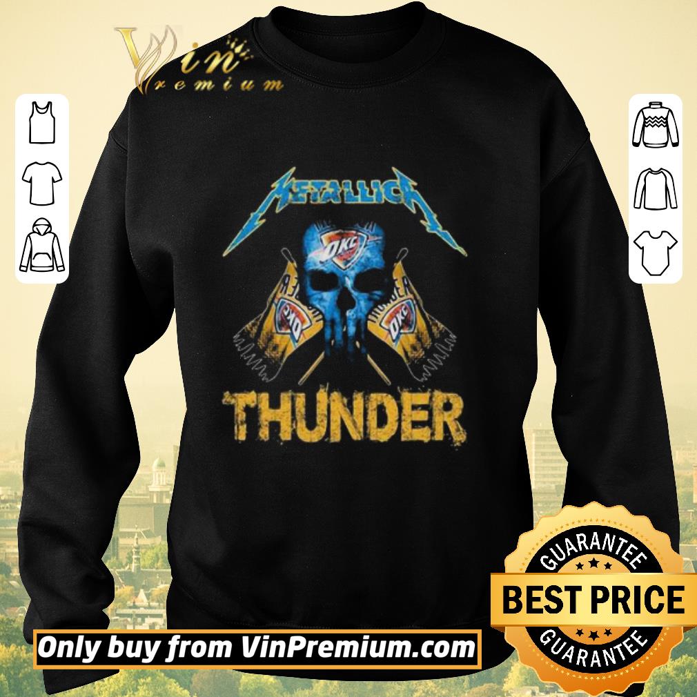 Hot Skull metallica oklahoma city thunder flag shirt sweater Hot Skull metallica oklahoma city thunder flag shirt sweater
