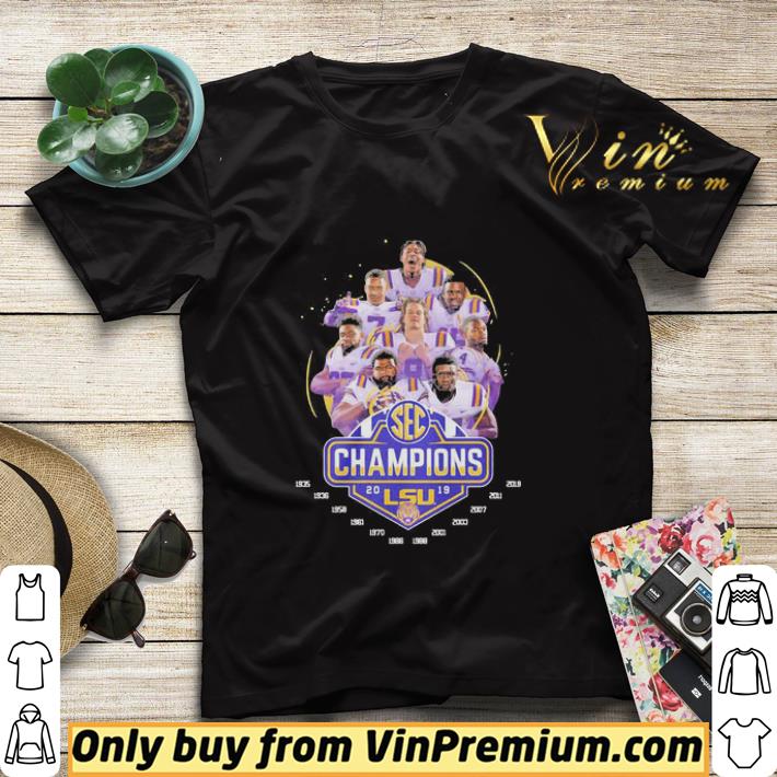 5fd8de4c sec champions 2019 lsu tigers football team shirt sweater 4 - Sec champions 2019 LSU Tigers football team shirt sweater