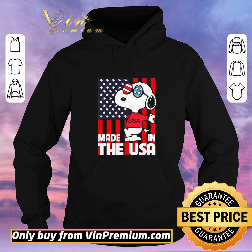 61355796 nice snoopy american flag made in the usa shirt sweater 4 - Nice Snoopy American Flag Made In The USA shirt sweater