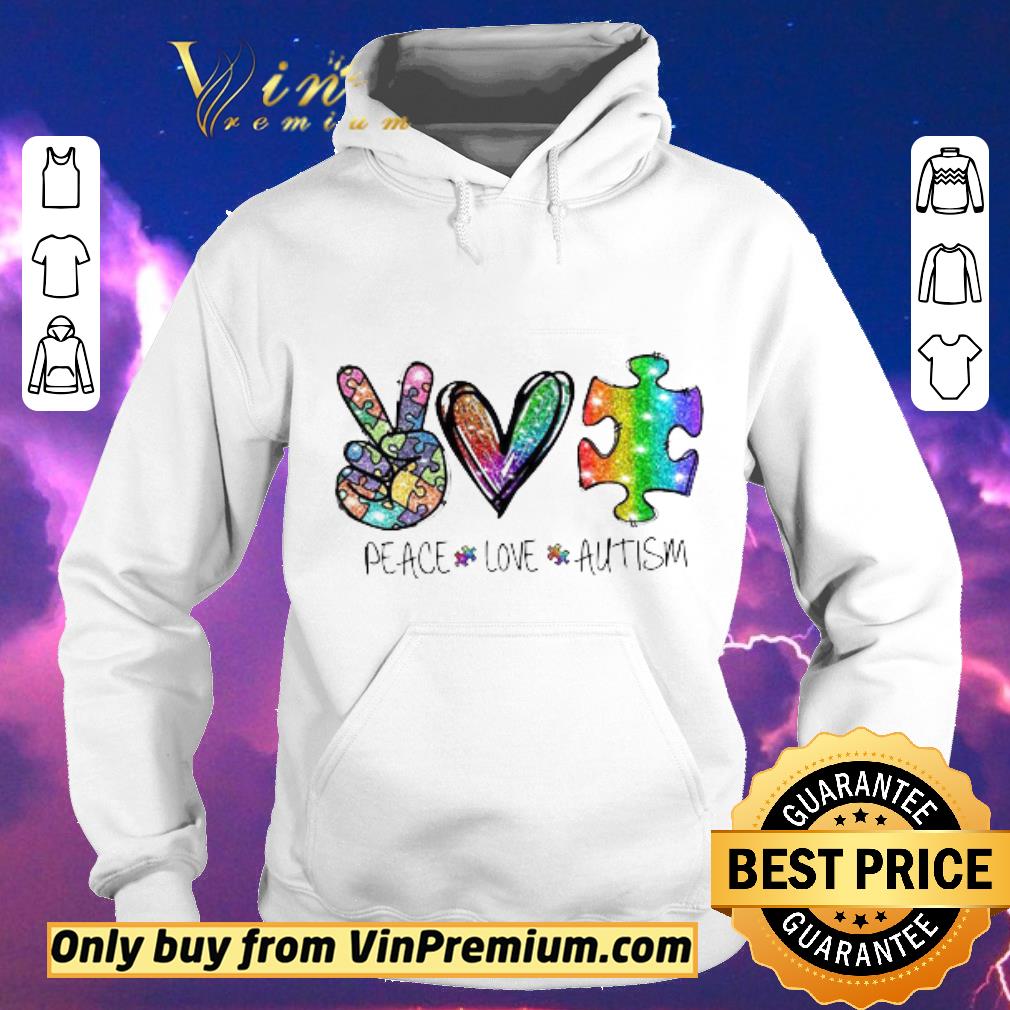 628d1c01 funny peace love autism diamonds bling bling shirt sweater 4 - Funny Peace Love Autism Diamonds Bling Bling shirt sweater