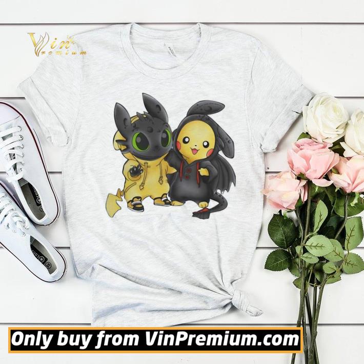 63c607dd baby toothless and pikachu shirt sweater 4 - Baby Toothless and Pikachu shirt sweater