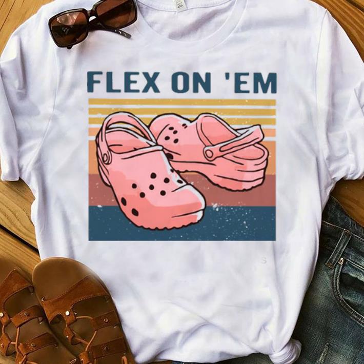 Top Croc Flex On Em Vintage Shirt