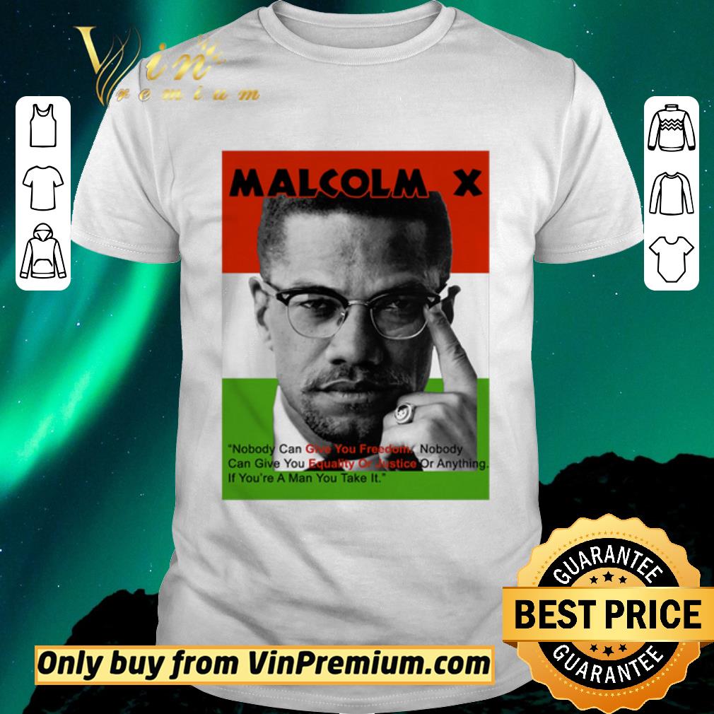 Pretty Malcolm X Tee shirt sweater