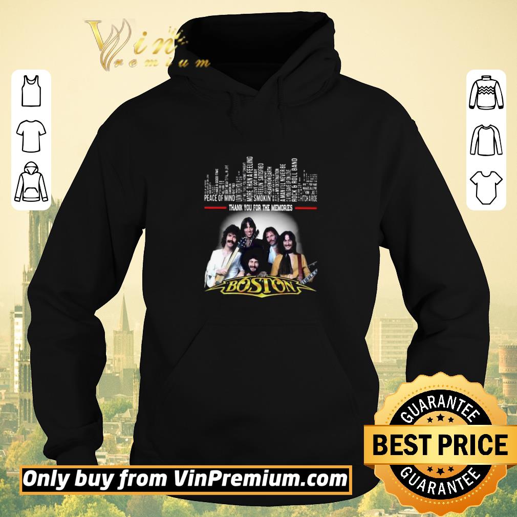 6abab4c8 premium thank you for the memories boston shirt sweater 4 - Premium Thank you for the memories boston shirt sweater