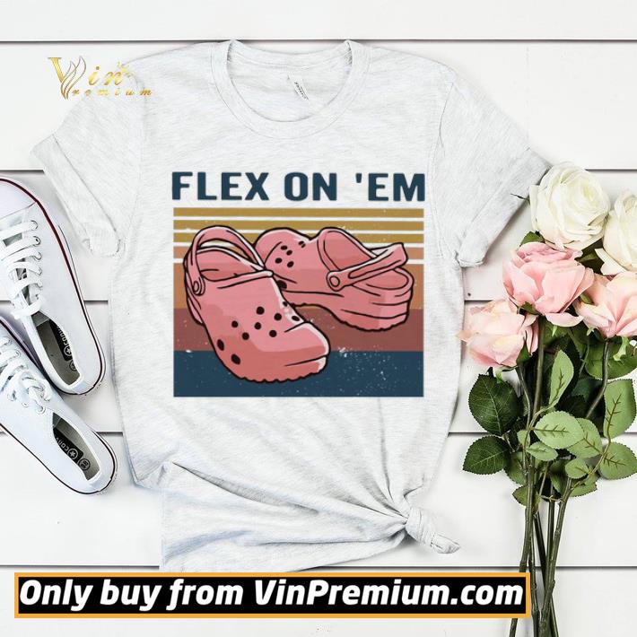 Croc Flex On Em Vintage shirt sweater 6c3d5282 croc flex on em vintage shirt sweater 4 - Croc Flex On Em Vintage shirt sweater