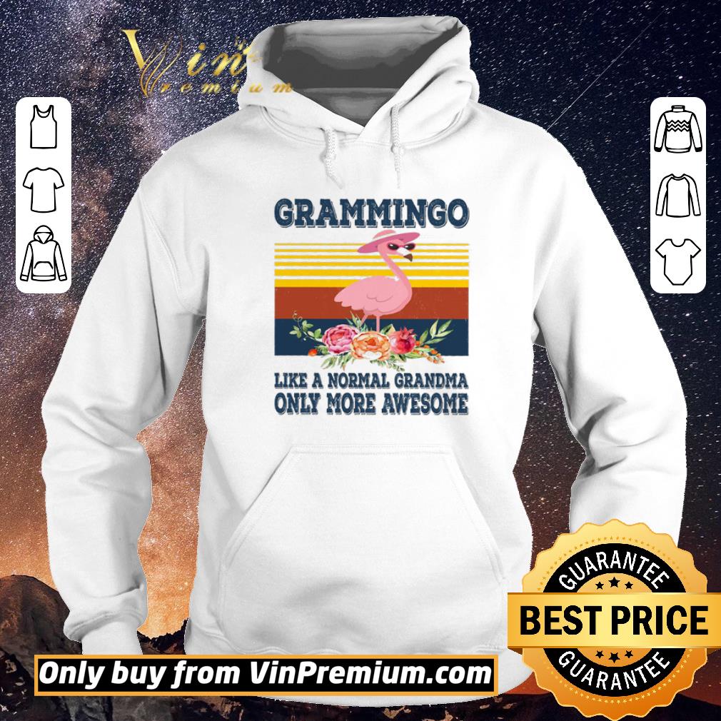 6d8b0a5e funny flamingo grammingo like a normal grandma only more awesome vintage shirt sweater 4 - Funny Flamingo Grammingo Like A Normal Grandma Only More Awesome Vintage shirt sweater