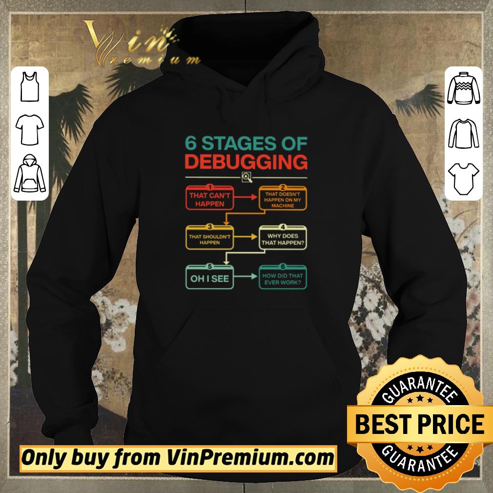 6deed6ad awesome 6 stages of debugging that can t happen shirt sweater 4 - Awesome 6 Stages Of Debugging That Can’t Happen shirt sweater