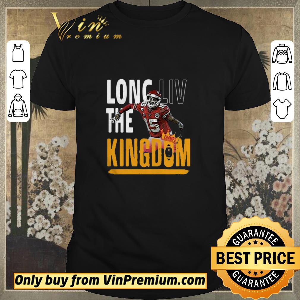 Official 15 Patrick Mahomes Long LIV The Kingdom Kansas City Chiefs shirt sweater