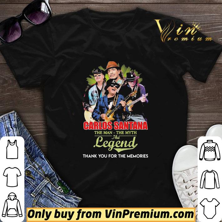 Carlos Santana The Man The Myth The Legend Thank You For The Memories shirt sweater