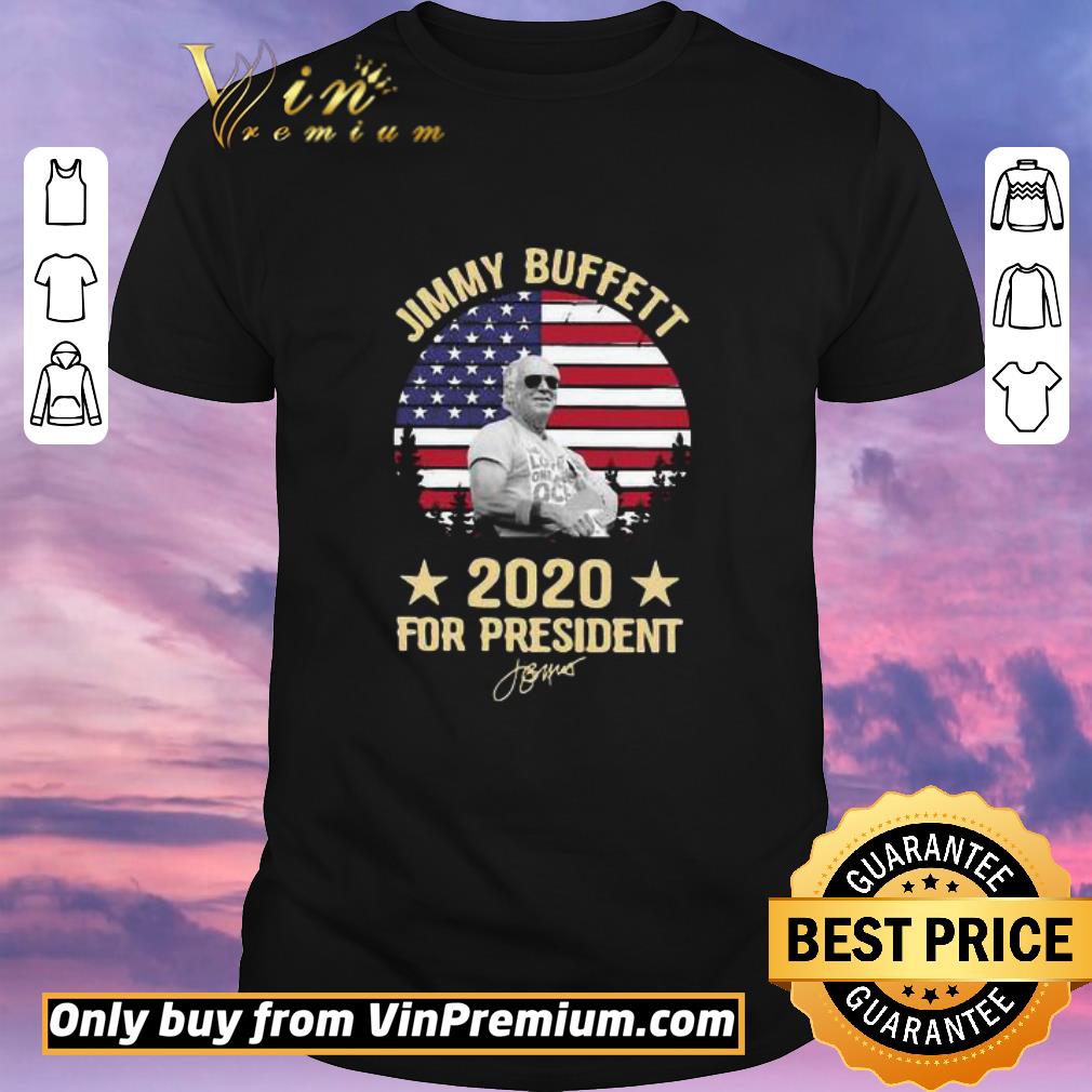 Official Jimmy buffett 2020 for president shirt sweater