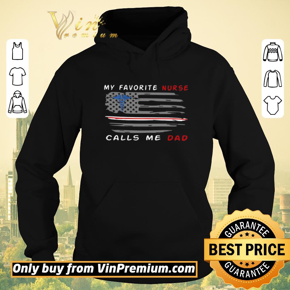 73c6dd4b awesome my favorite nurse calls me dad american flag shirt sweater 4 - Awesome My Favorite Nurse Calls Me Dad American Flag shirt sweater