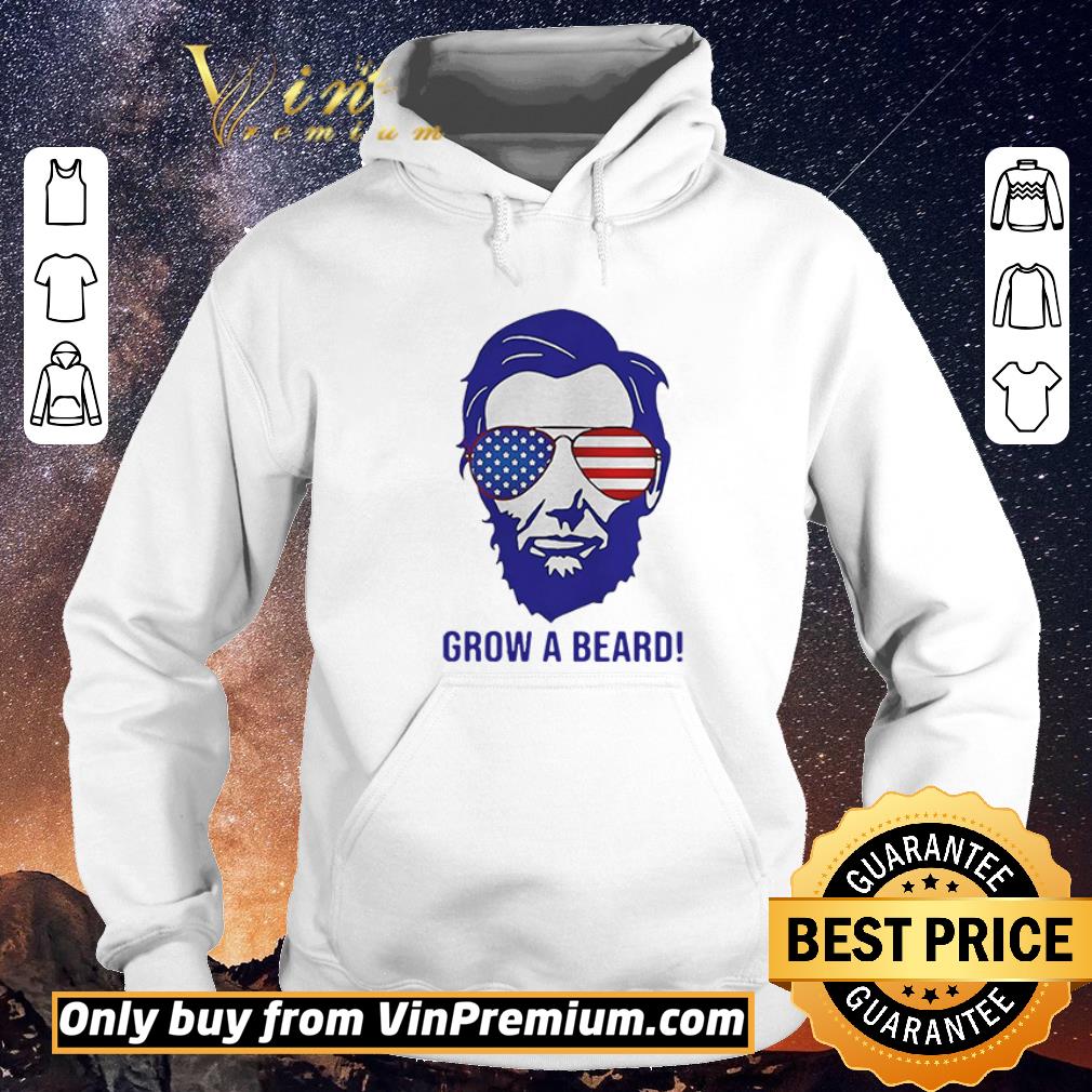 74410fb7 hot grow a beard american flag veteran independence day shirt sweater 4 - Hot Grow a beard American flag veteran Independence Day shirt sweater