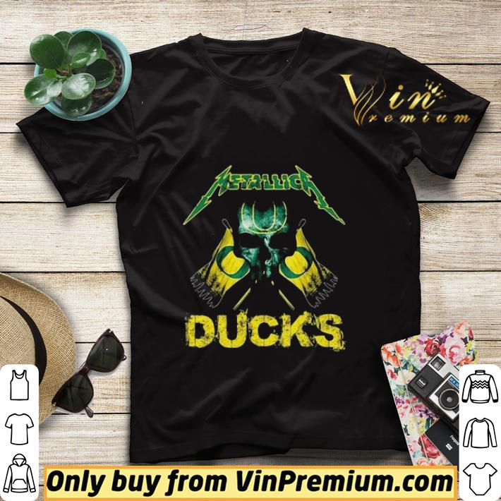 75a51145 skull metallica oregon ducks flag shirt sweater 4 - Skull metallica oregon ducks flag shirt sweater