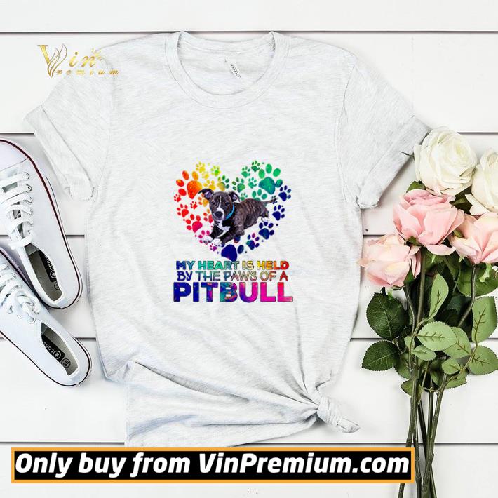 79ce9c6b my heart is held by the paws of a pitbull nice dog shirt sweater 4 - My Heart Is Held By The Paws Of A Pitbull Nice Dog shirt sweater
