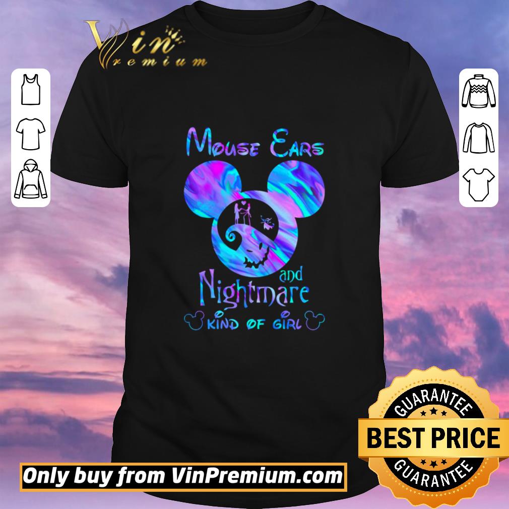 Nice Mouse ears and Nightmare kind of girl shirt sweater