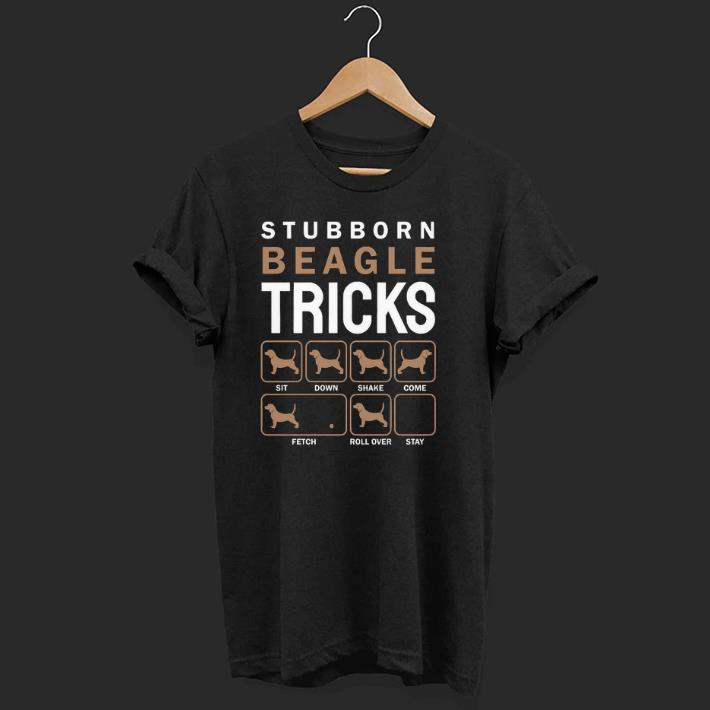 Original Stubborn Beagle Tricks Shirt