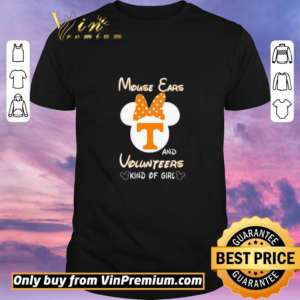 Original Minnie Mouse Ears And Tennessee Volunteers Kind Of Girl shirt sweater