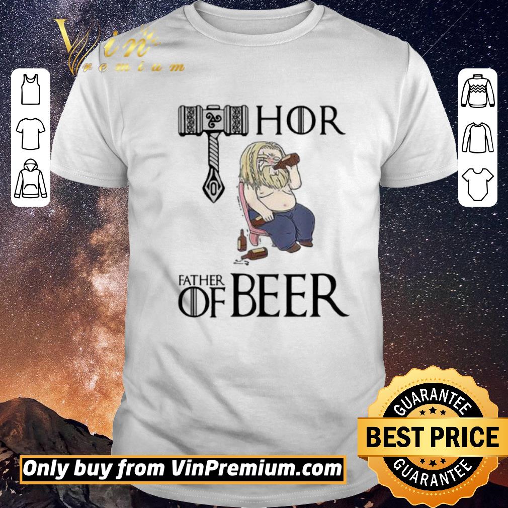 Awesome Avengers Endgame fat Thor father of beer shirt sweater