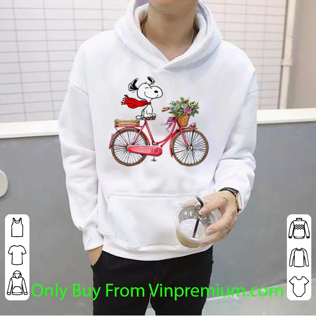 83a6e471 nice snoopy and bicycle shirt 4 - Nice Snoopy And Bicycle shirt