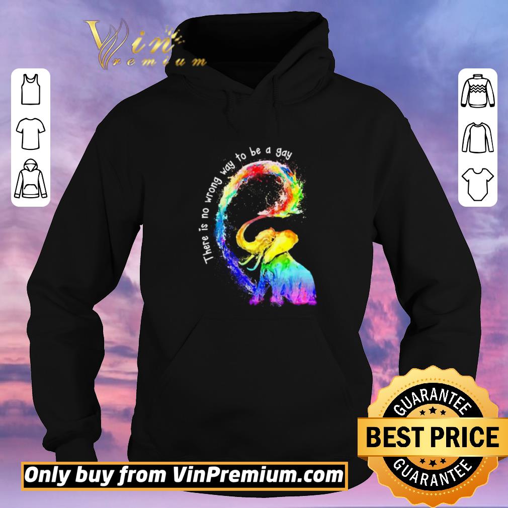 Original LGBT Elephant there is no wrong way to be a gay shirt sweater 85632e06 original lgbt elephant there is no wrong way to be a gay shirt sweater 4 - Original LGBT Elephant there is no wrong way to be a gay shirt sweater