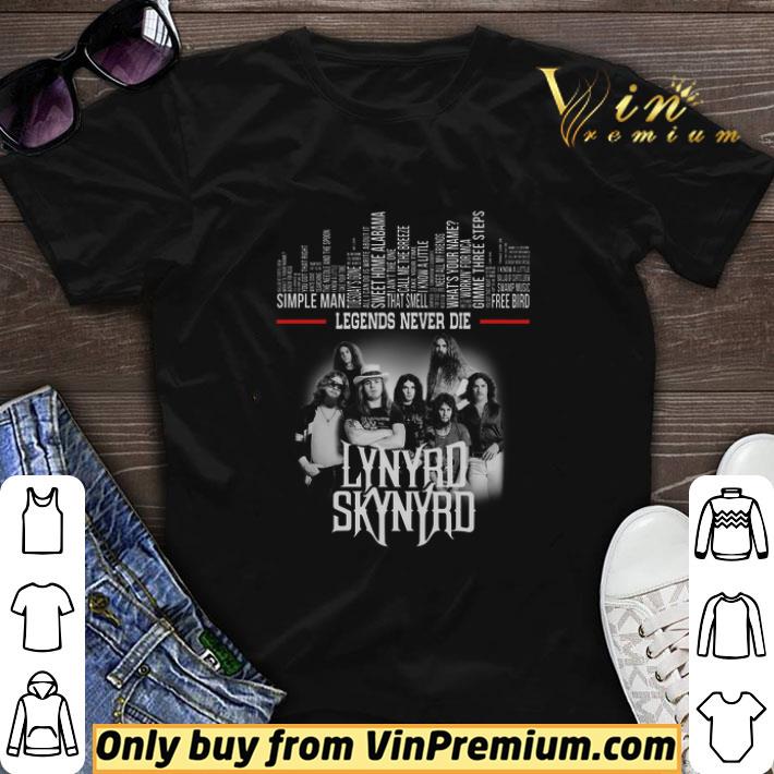 Lynyrd Skynyrd Legends Never Die Simple Man Sweet Home Alabama shirt sweater