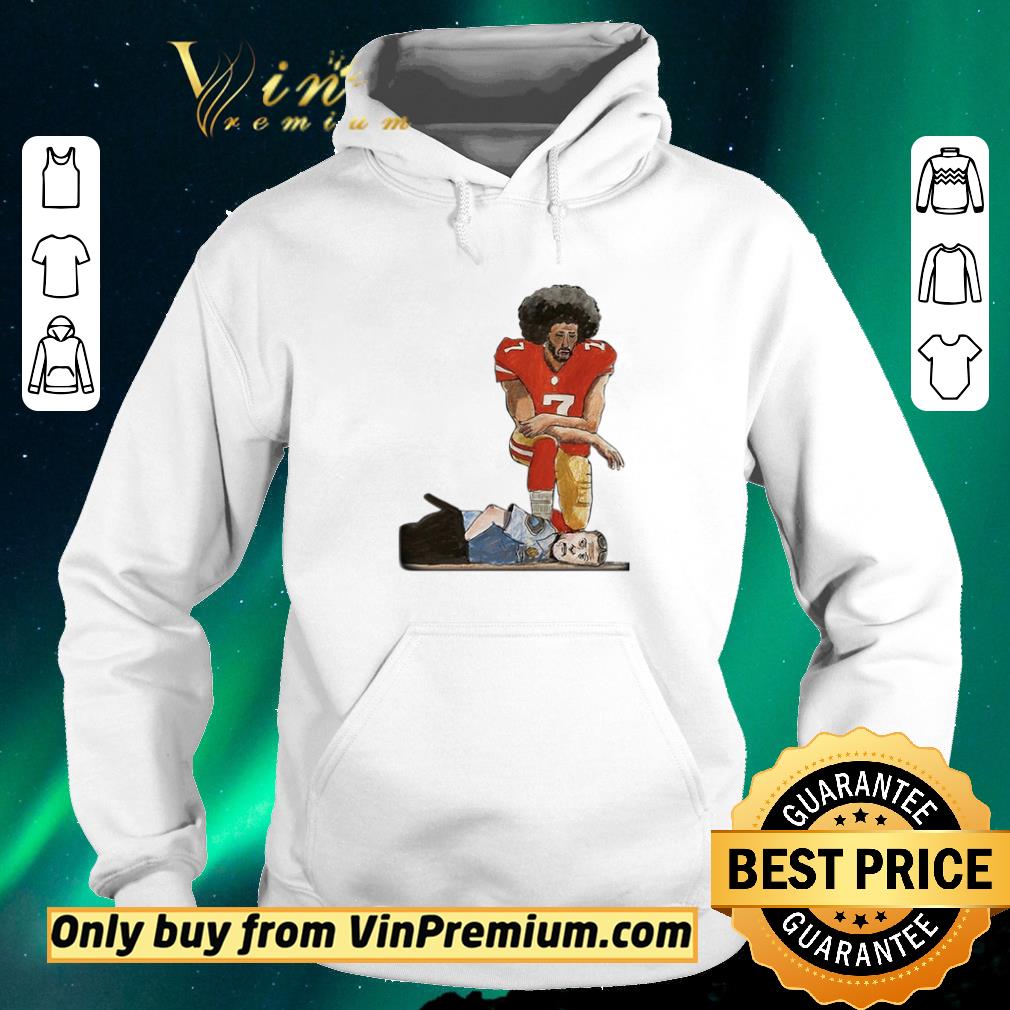 88921fc3 original colin kaepernick kneeling on the neck police shirt sweater 4 - Original Colin Kaepernick kneeling on the neck Police shirt sweater