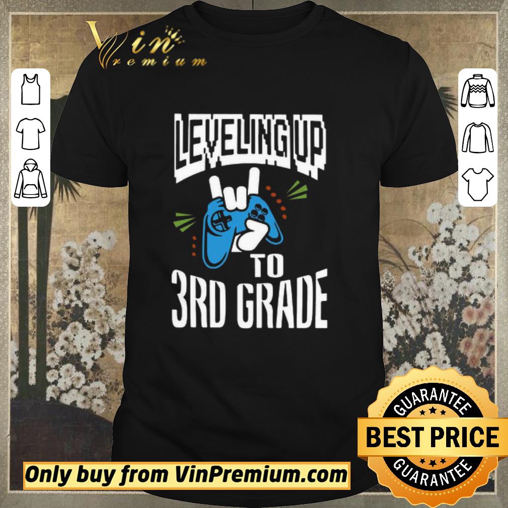 Funny Leveling Up To 3RD Grade shirt sweater