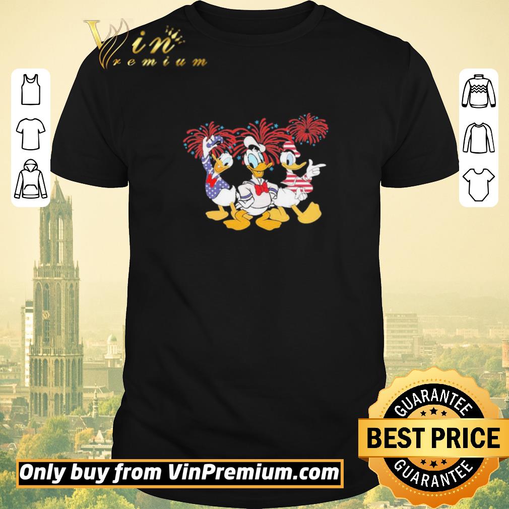 Funny Donald Duck happy the 4th of July Merica shirt sweater