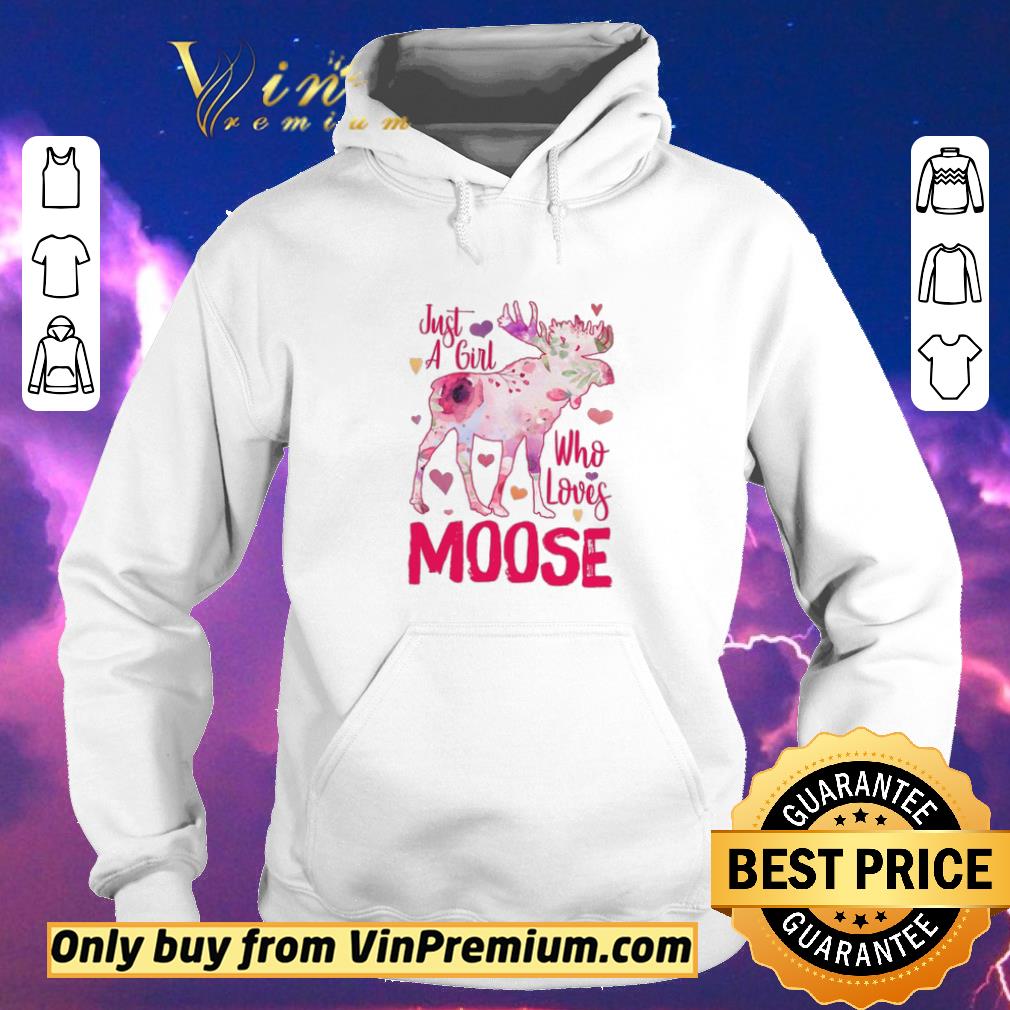 8dd1c5c0 original just a girl who loves moose flowers shirt sweater 4 - Original Just A Girl Who Loves Moose Flowers shirt sweater