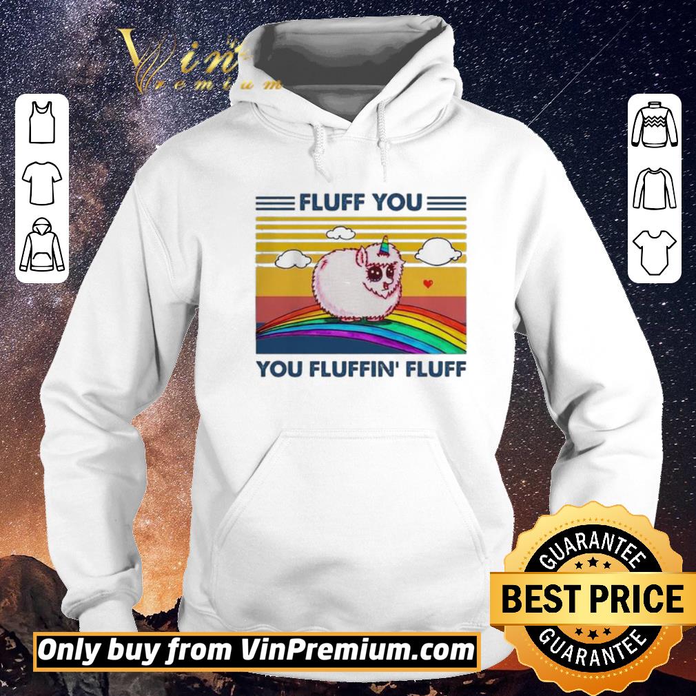 8e2e03f5 original rainbow unicorn fluff you fluffin fluff vintage shirt sweater 4 - Original Rainbow Unicorn Fluff You Fluffin Fluff Vintage shirt sweater