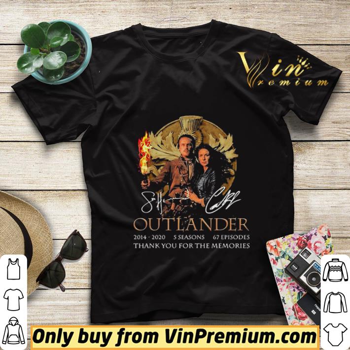 8f65355d outlander 2014 2020 5 seasons 67 episodes signatures shirt sweater 4 - Outlander 2014 2020 5 Seasons 67 Episodes Signatures shirt sweater