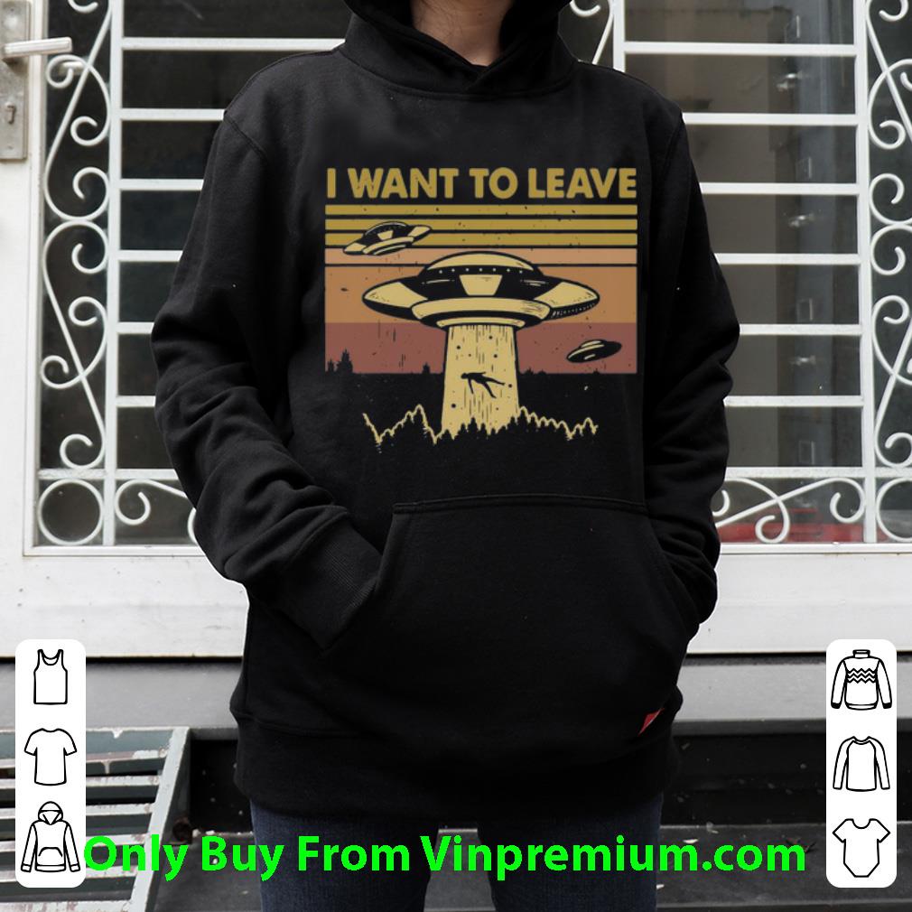 8fda433d top vintage ufo alien i want to leave shirt 4 - Top Vintage UFO Alien I Want To Leave shirt