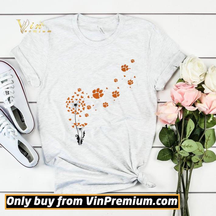 936eba34 dandelion flower clemson tigers football hearts shirt sweater 4 - Dandelion flower clemson tigers football hearts shirt sweater