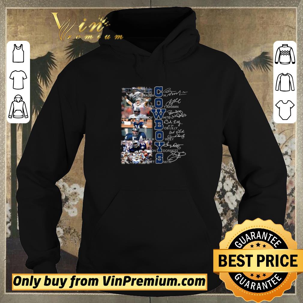 93f40b38 pretty dallas cowboys roger staubach troyaikman randywhite chuck howley signature shirt sweater 4 - Pretty Dallas Cowboys Roger Staubach Troyaikman Randywhite Chuck Howley Signature shirt sweater