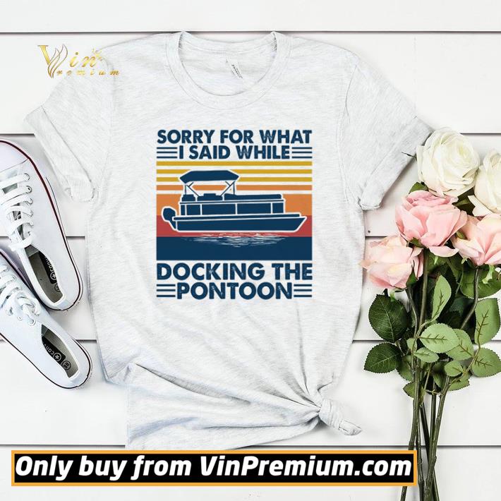 948958e2 vintage sorry for what i said while docking the pontoon shirt sweater 4 - Vintage sorry for what I said while docking the pontoon shirt sweater