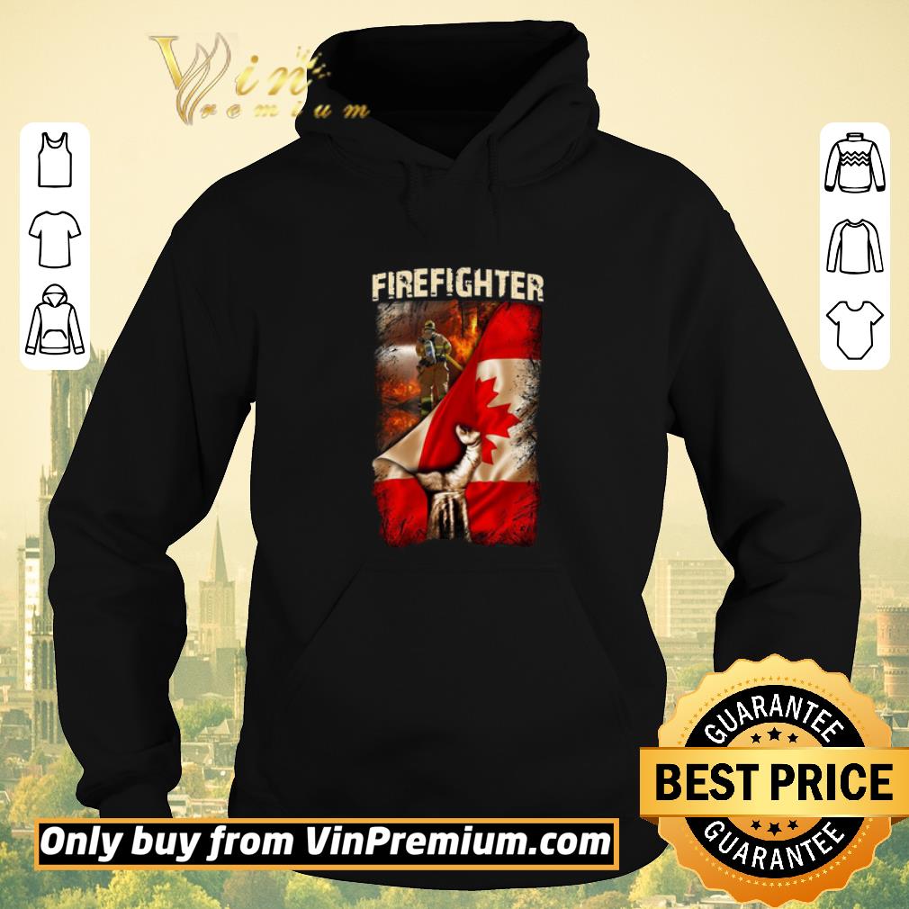 Top Firefighter is Canada flag shirt sweater 95705126 top firefighter is canada flag shirt sweater 4 - Top Firefighter is Canada flag shirt sweater