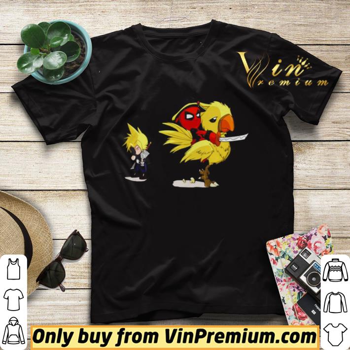Fantasy VII Deadpool Riding Chocobo shirt sweater 96bf168c fantasy vii deadpool riding chocobo shirt sweater 4 - Fantasy VII Deadpool Riding Chocobo shirt sweater
