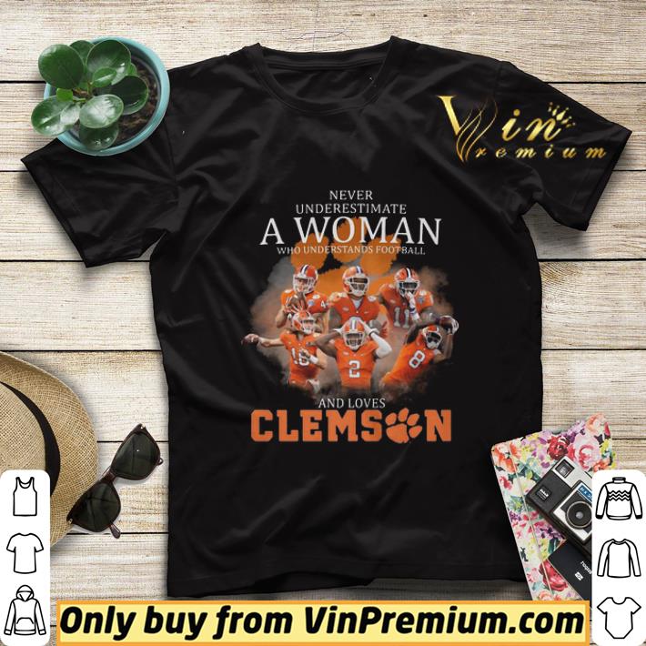 Never Underestimate A Woman Who Understands Football And Loves Clemson shirt sweater 97346449 never underestimate a woman who understands football and loves clemson shirt sweater 4 - Never Underestimate A Woman Who Understands Football And Loves Clemson shirt sweater