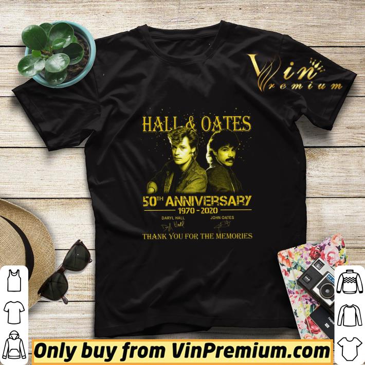 98212f48 hall oates 50th anniversary 1970 2020 signature thank you for the memories shirt sweater 4 - Hall & Oates 50th Anniversary 1970 2020 Signature Thank You For The Memories shirt sweater