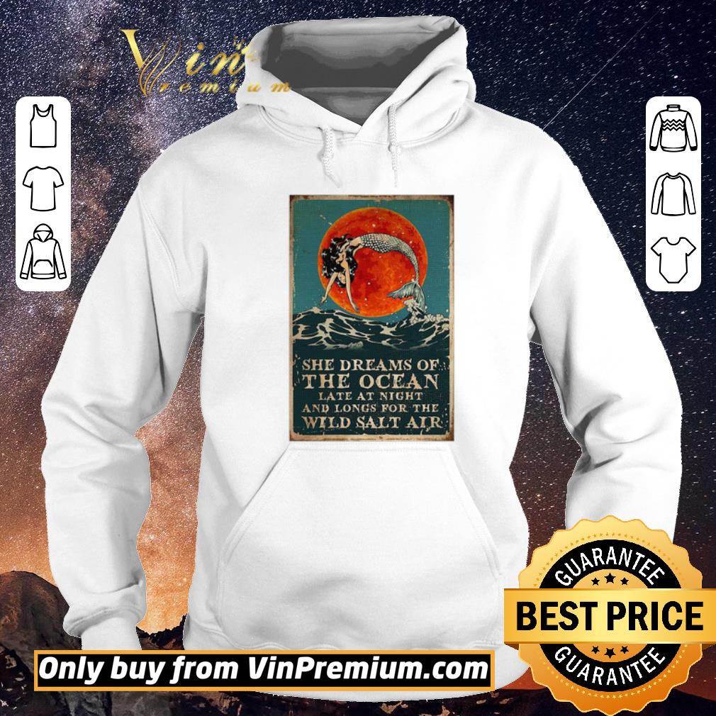 98b24960 official mermaid she dreams of the ocean late at night and longs for the wild salt air shirt sweater 4 - Official Mermaid She Dreams Of The Ocean Late At Night And Longs For The Wild Salt Air shirt sweater