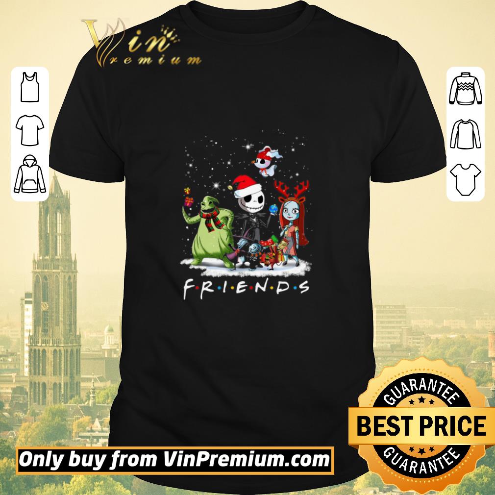 Funny Jack Sally Oogie Boogie And Friends Happy Merry Christmas shirt sweater