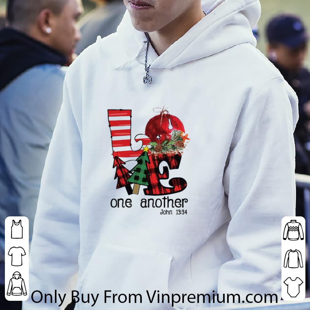 9d741fea original love one another john 13 34 christmas season shirt 4 - Original Love One Another John 13’34 Christmas Season shirt