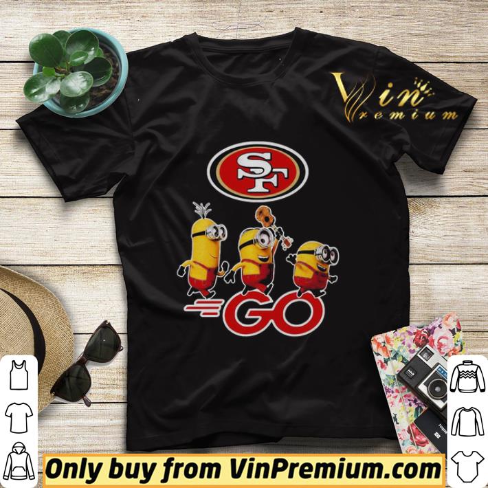 Minions guitar go san francisco 49ers football logo shirt sweater a0df78b3 minions guitar go san francisco 49ers football logo shirt sweater 4 - Minions guitar go san francisco 49ers football logo shirt sweater
