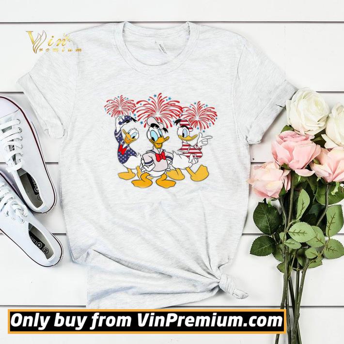 a1aef0a9 4th of july duck donald american flag shirt 4 - 4th Of July Duck Donald American Flag shirt