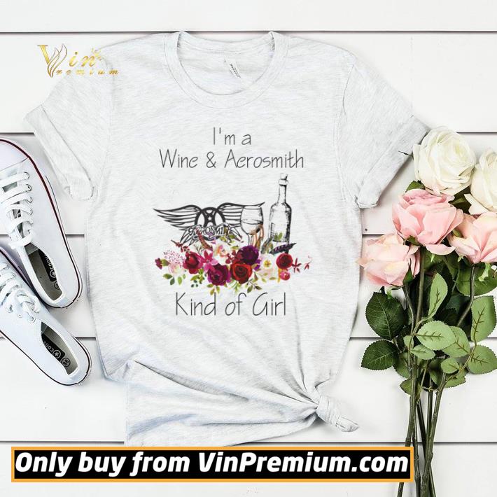 a7c3dd4c floral i m a wine and aerosmith kind of girl shirt sweater 4 - Floral I’m a wine and Aerosmith kind of girl shirt sweater