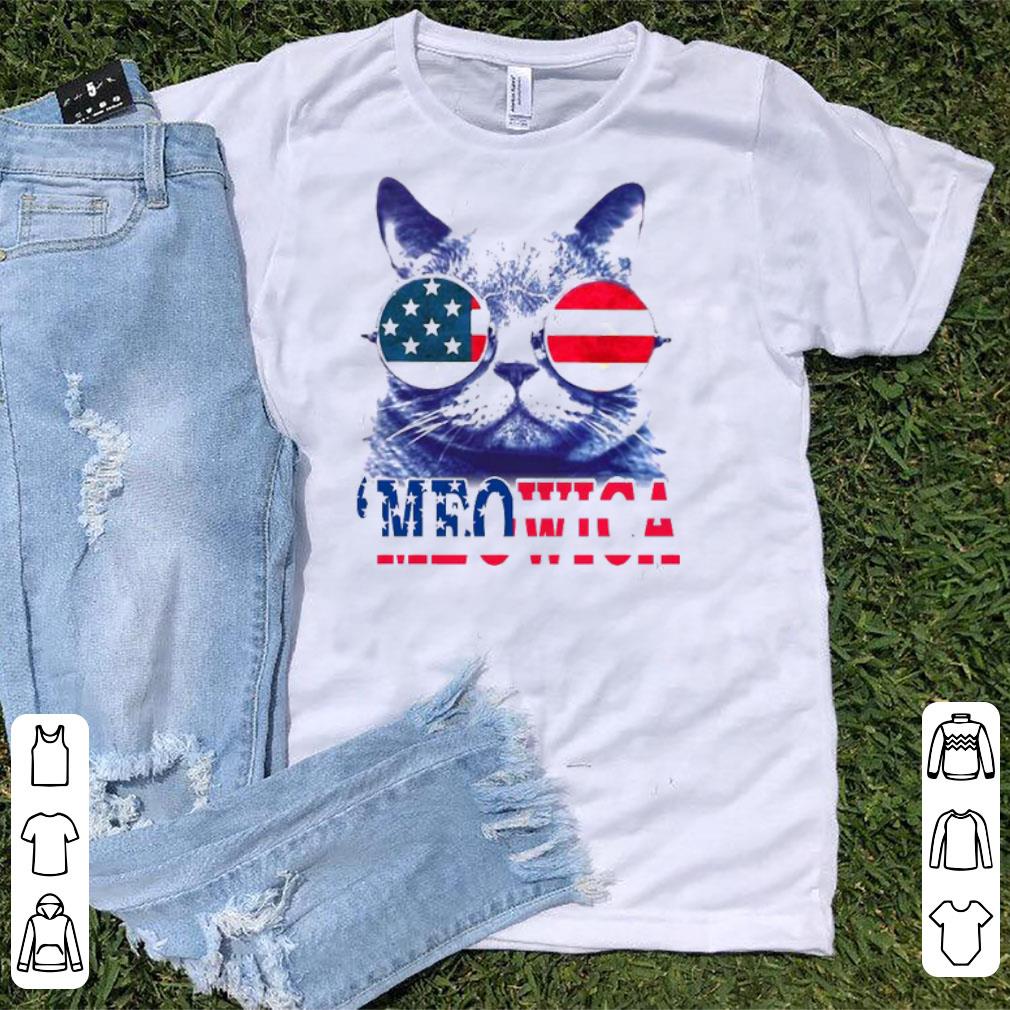 Awesome 4th Of July ‘Meowica British Shorthair Cat Shirt