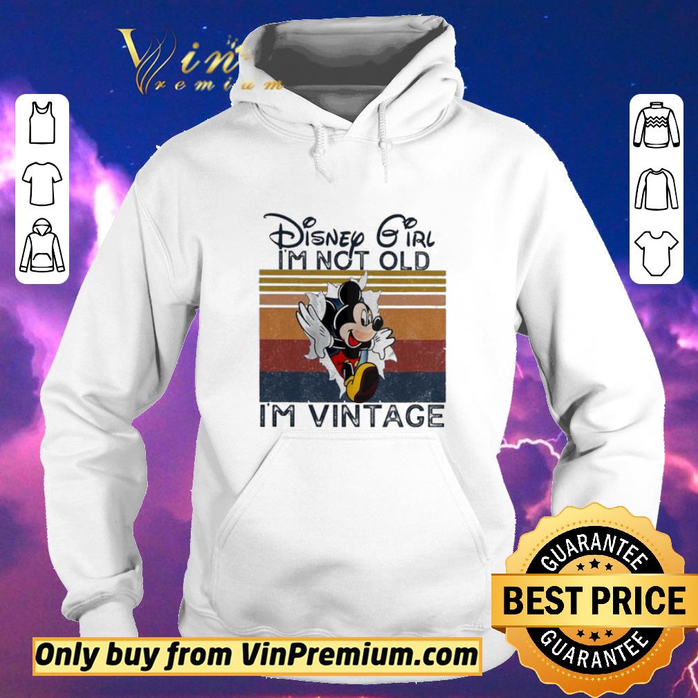 abd25742 funny mickey mouse disney girl i m not old i m vintage shirt sweater 4 - Funny Mickey mouse Disney girl i’m not old i’m vintage shirt sweater