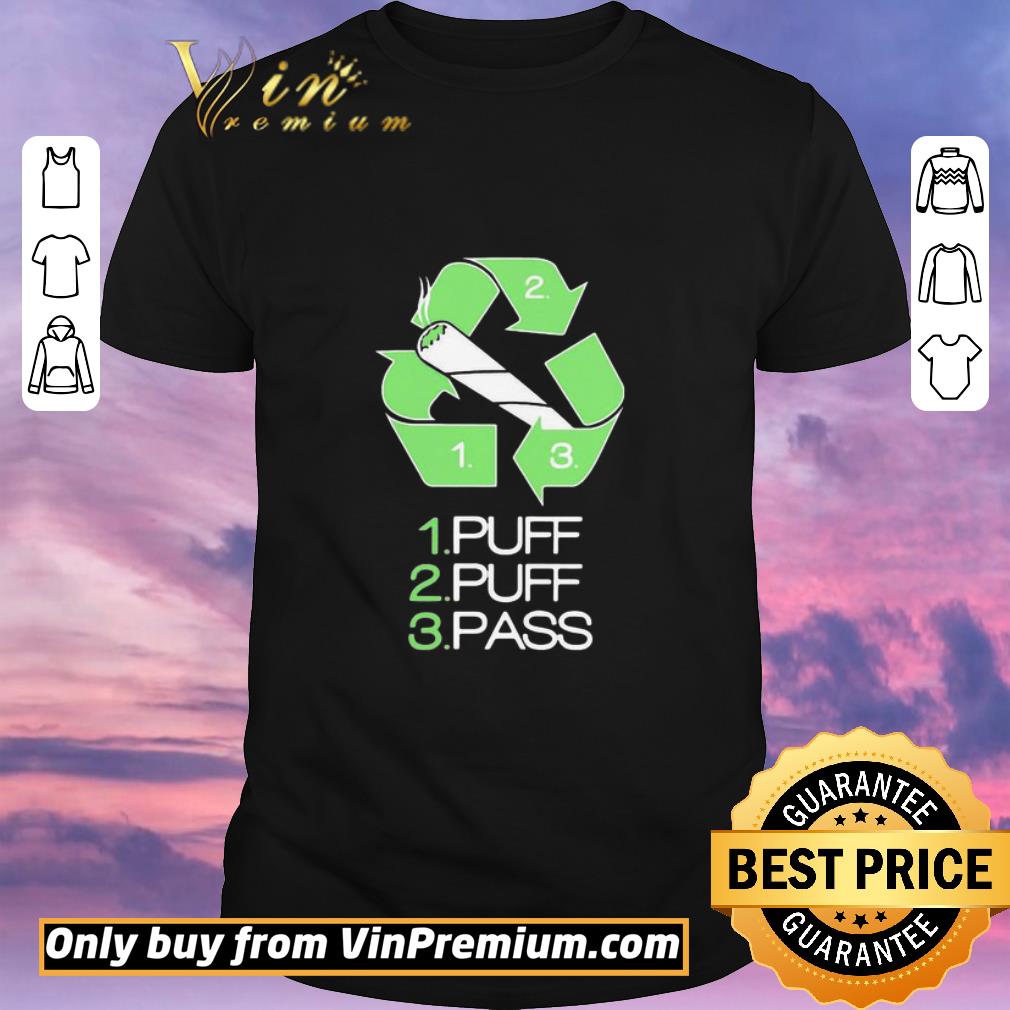 Funny 1 puff 2 puff 3 pass smoking shirt sweater