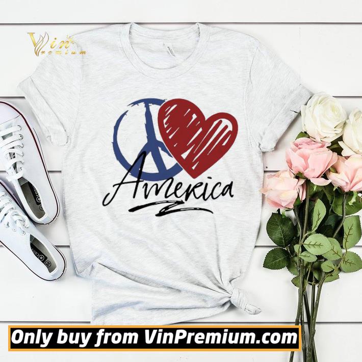 ad300539 peace love american flag shirt sweater 4 - Peace Love American Flag shirt sweater