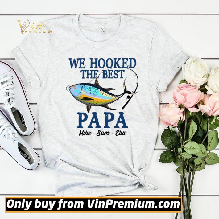 We Hooked The Best Papa Mike Sam Ella shirt sweater b2f6f34c we hooked the best papa mike sam ella shirt sweater 4 - We Hooked The Best Papa Mike Sam Ella shirt sweater